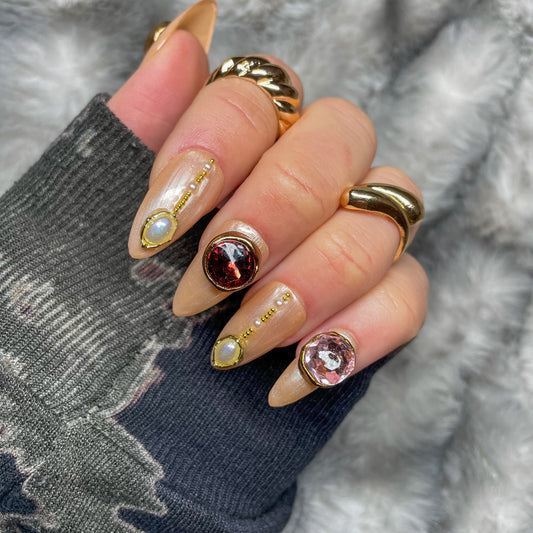 Jewel and Pearl Set