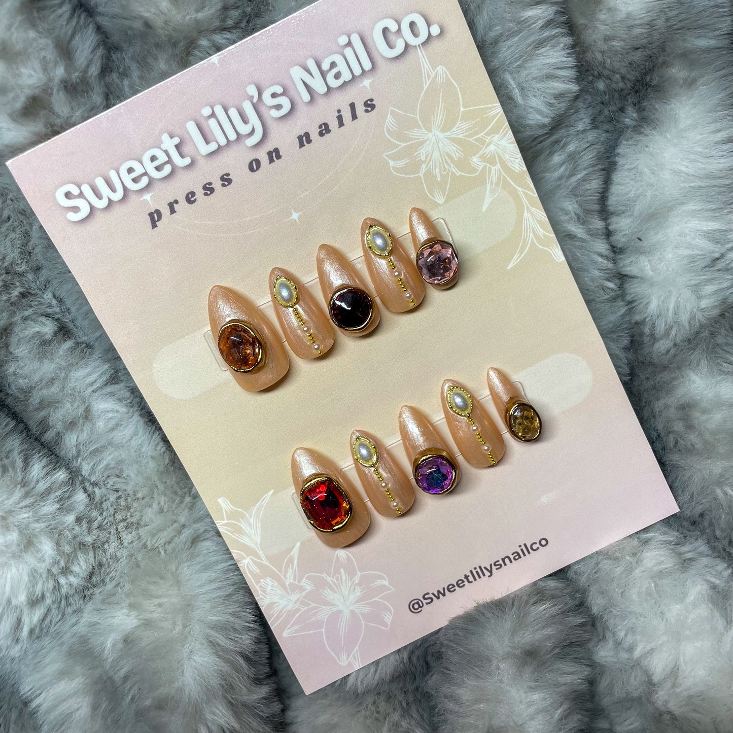 Jewel and Pearl Set