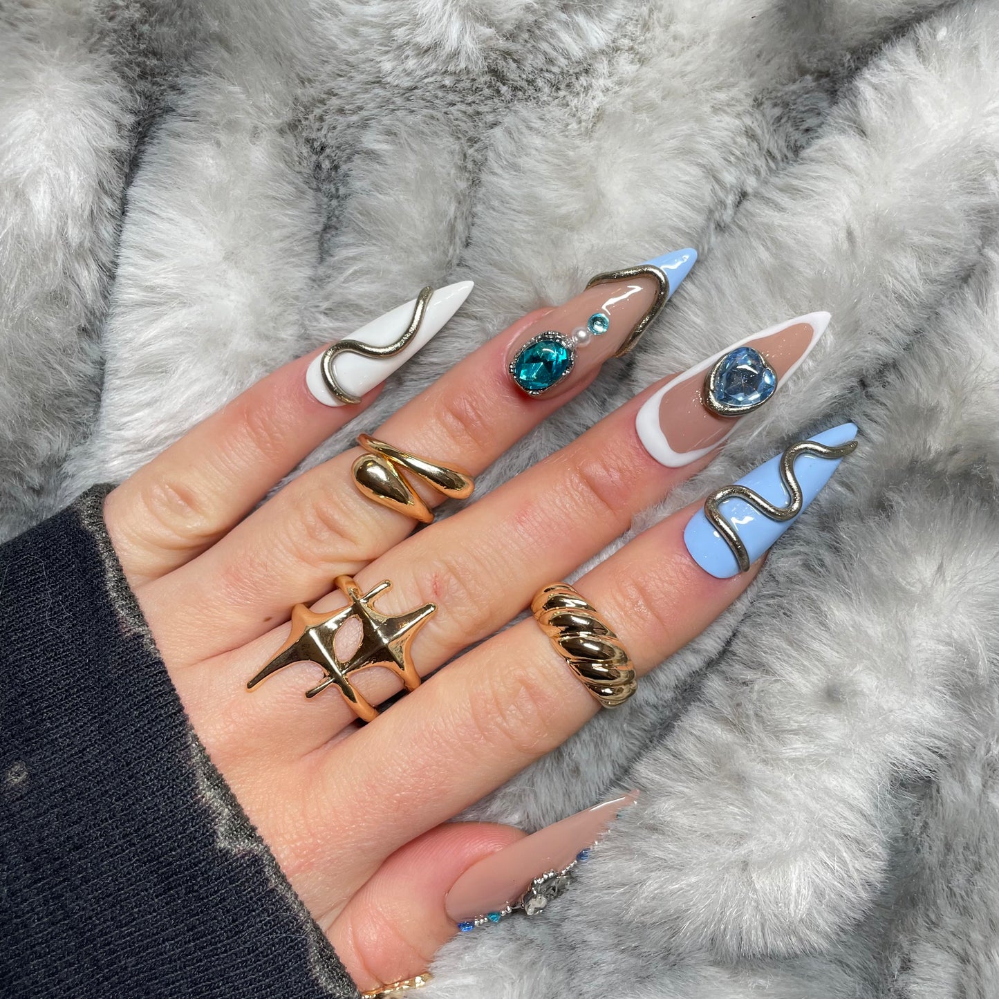 Silver Ice Set