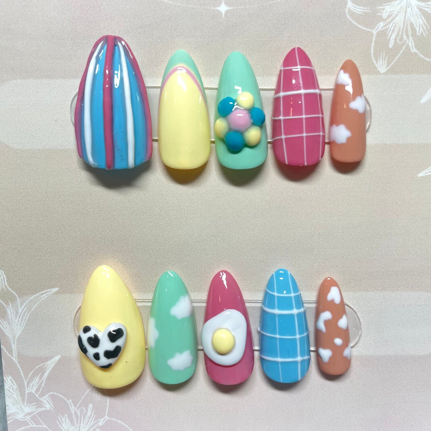 Abstract Pastel Set