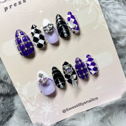 Lilac Checker Set
