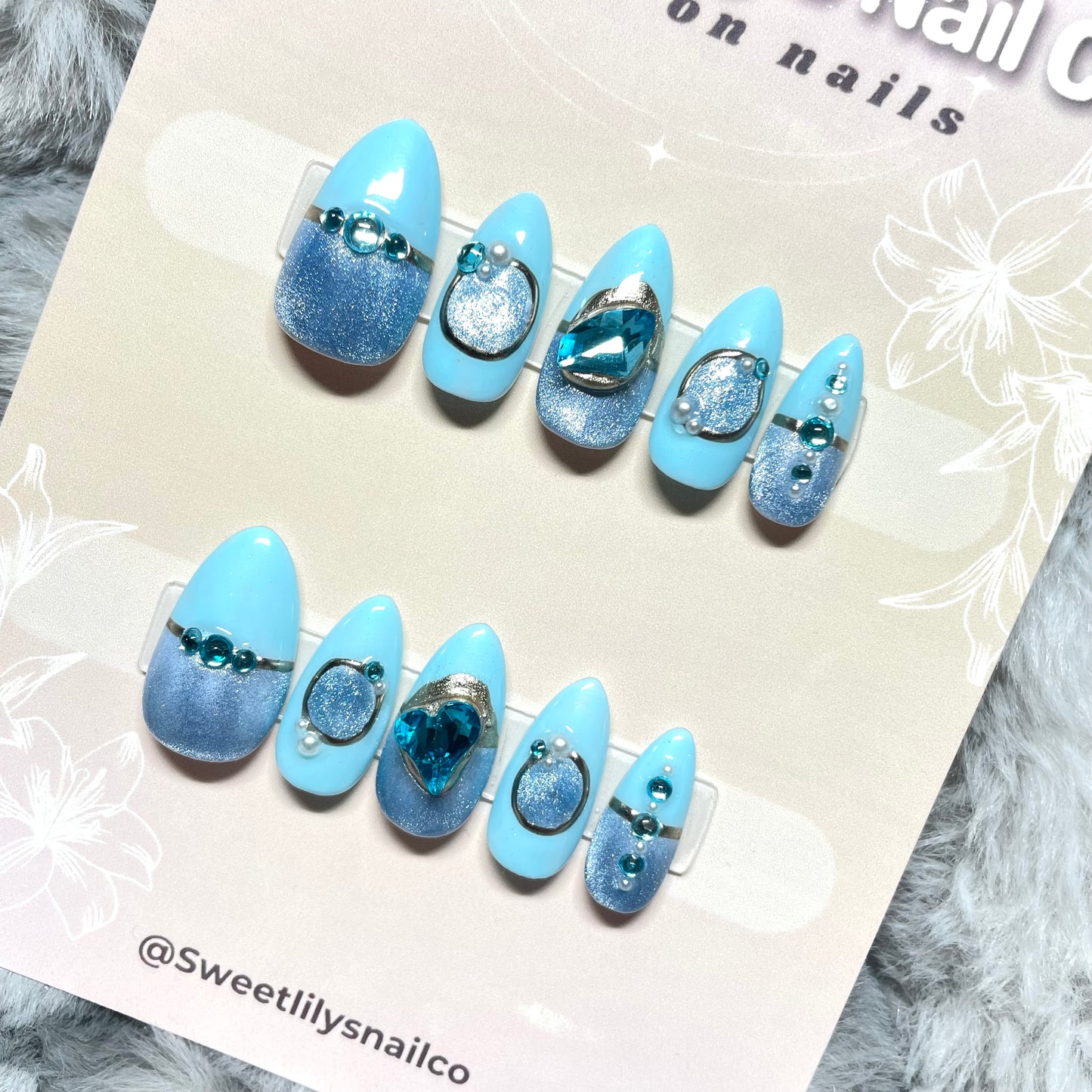 Ocean Saphire set