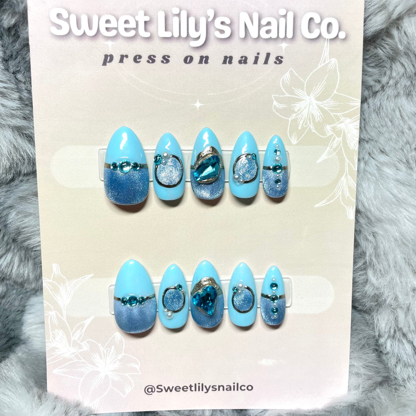 Ocean Saphire set