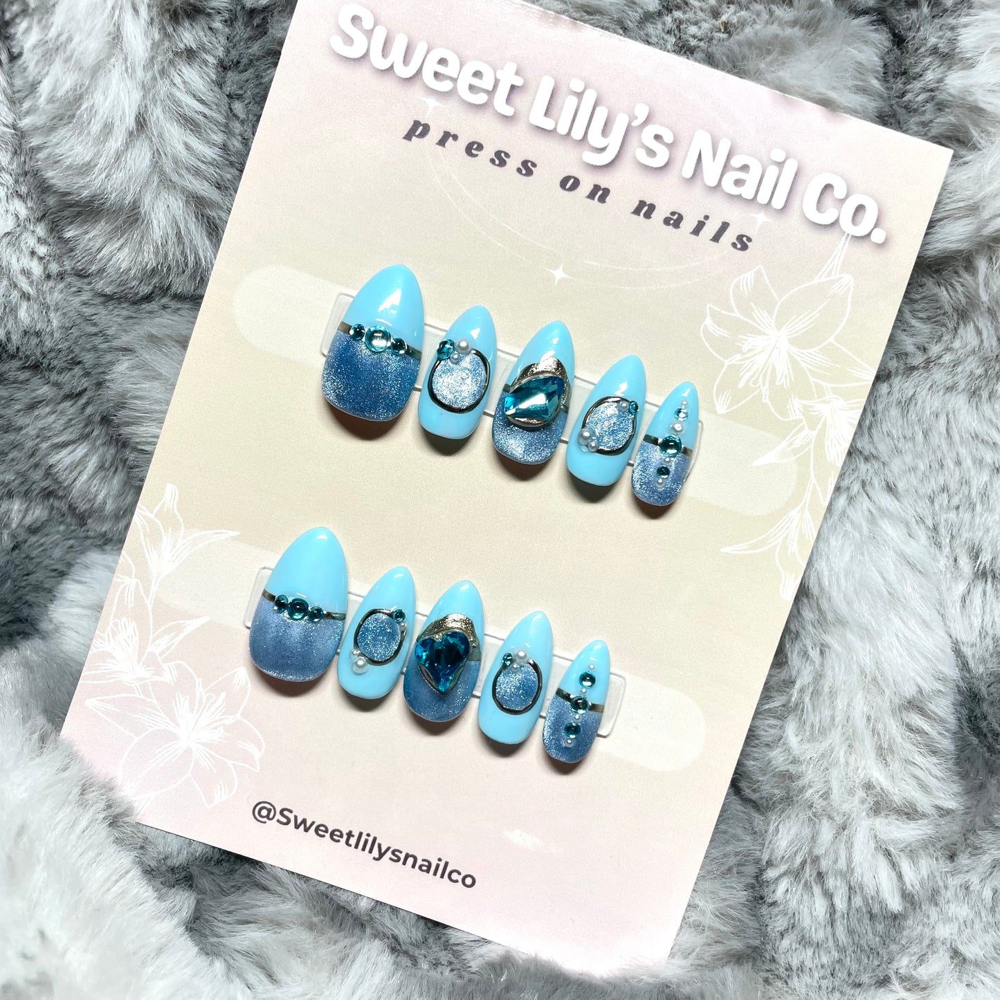 Ocean Saphire set