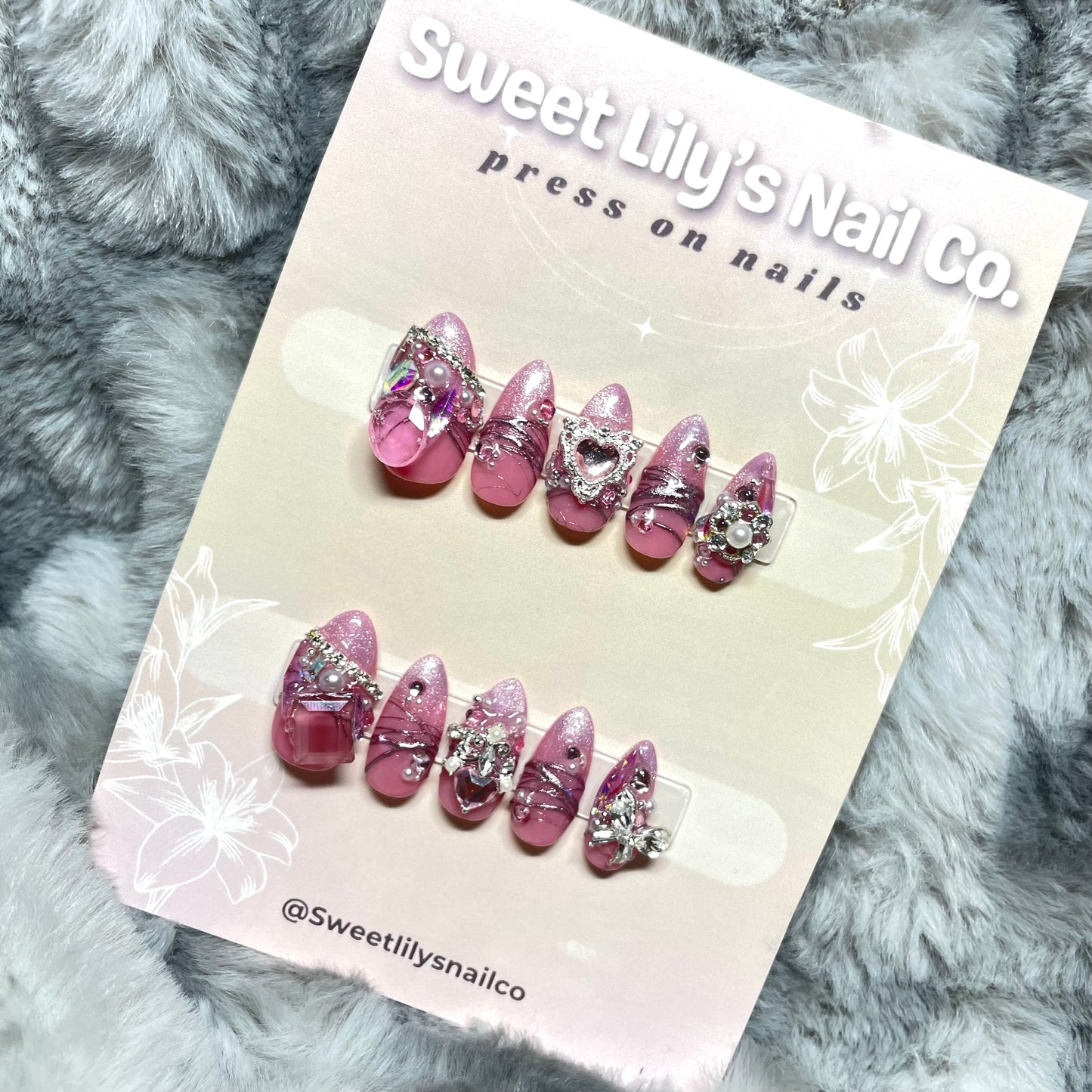 Pink Treasure Chest Set