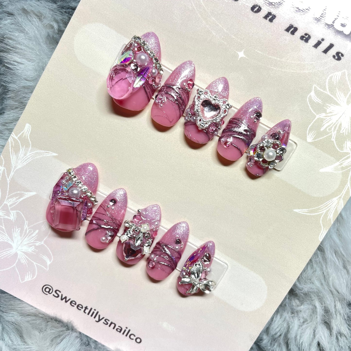 Pink Treasure Chest Set